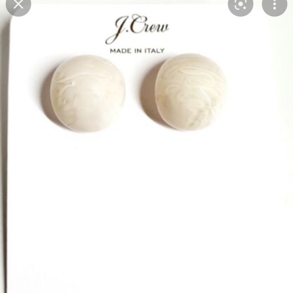 J. Crew Rounded Acetate Stud Earrings - Picture 1 of 5